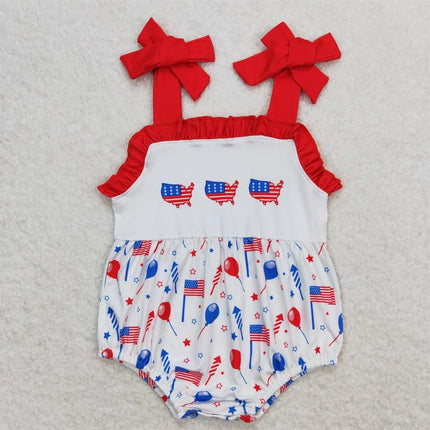 Baby Romper Newborn Girl Boy 4th of July Toddler Outfits - Baby Romper - PureMilk - Mad Fly Essentials