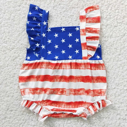 Baby Romper Newborn Girl Boy 4th of July Toddler Outfits - Baby Romper - PureMilk - Mad Fly Essentials