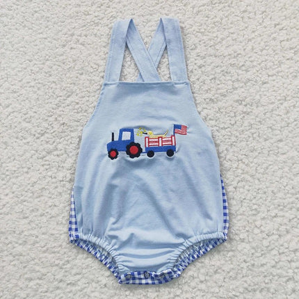 Baby Romper Newborn Girl Boy 4th of July Toddler Outfits - Baby Romper - PureMilk - Mad Fly Essentials
