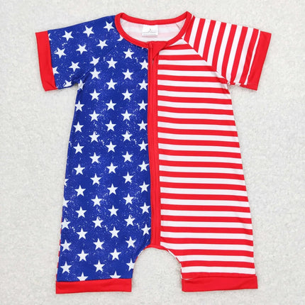 Baby Romper Newborn Girl Boy 4th of July Toddler Outfits - Baby Romper - PureMilk - Mad Fly Essentials