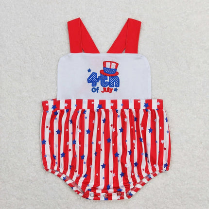 Baby Romper Newborn Girl Boy 4th of July Toddler Outfits - Baby Romper - PureMilk - Mad Fly Essentials