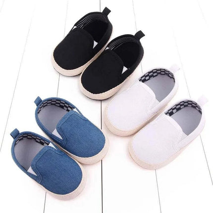 Baby Shoes Toddler Solid First Walkers Blue Boys Footwear - Boys Footwear - VALEN·SINA - Mad Fly Essentials