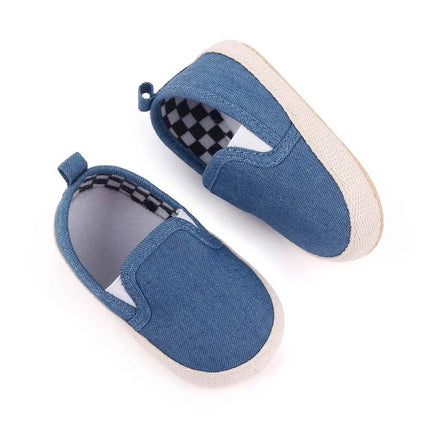 Baby Shoes Toddler Solid First Walkers Blue Boys Footwear - Boys Footwear - VALEN·SINA - Mad Fly Essentials