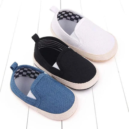 Baby Shoes Toddler Solid First Walkers Blue Boys Footwear - Boys Footwear - VALEN·SINA - Mad Fly Essentials