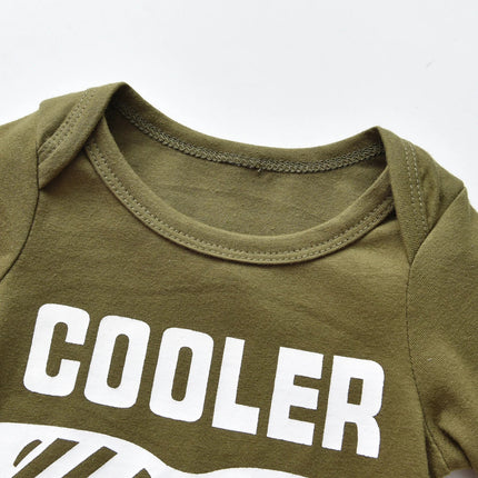 Baby Toddler Outfit Cooler Version Dad 3pc Outfit - Baby Toddler Outfit - Faithtur - Mad Fly Essentials