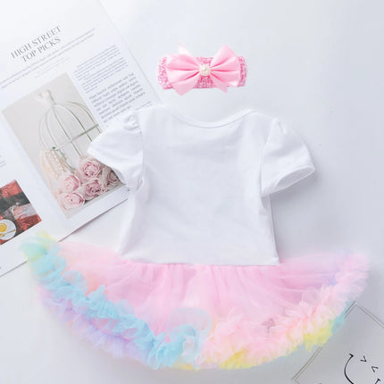 Baby Toddler Outfit Girl First Birthday Tutu Skirt - Baby Toddler Outfit - Aibo Carla - Mad Fly Essentials