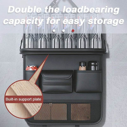 Back Seat Storage Organizer Tray Auto Essentials - Auto Essentials - SeaMetal - Mad Fly Essentials