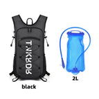 black 2L water bag