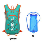 green 2L water bag