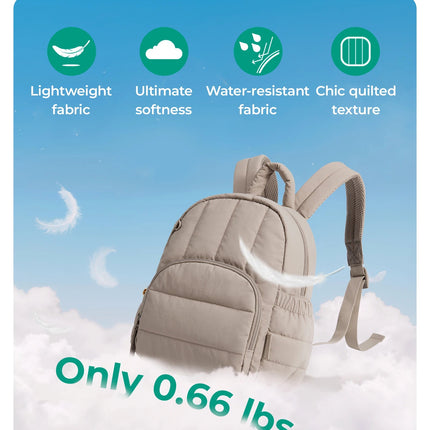 Backpack Women Lightweight Puffer Travel Daypack - Backpack - Bagsmart - Mad Fly Essentials