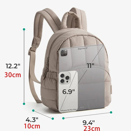Backpack Women Lightweight Puffer Travel Daypack - Backpack - Bagsmart - Mad Fly Essentials