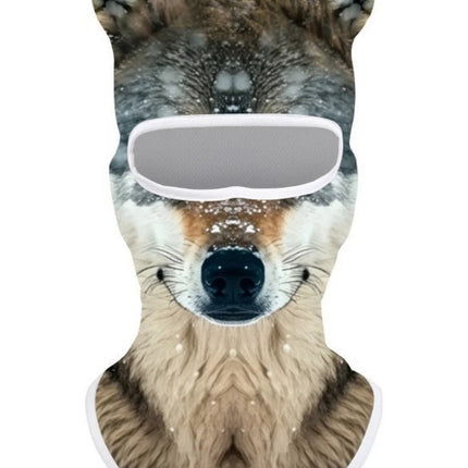 Balaclava 3D Cat Ski Animal Face Mask - Balaclava - Mege Knight - Mad Fly Essentials