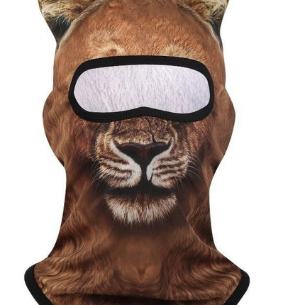 Balaclava 3D Cat Ski Animal Face Mask - Balaclava - Mege Knight - Mad Fly Essentials