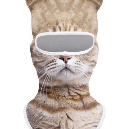 Balaclava 3D Cat Ski Animal Face Mask - Balaclava - Mege Knight - Mad Fly Essentials