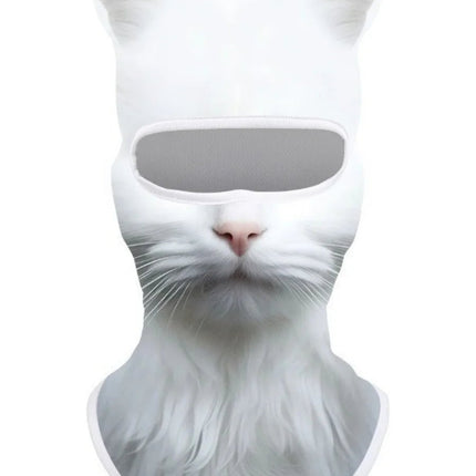 Balaclava 3D Cat Ski Animal Face Mask - Balaclava - Mege Knight - Mad Fly Essentials