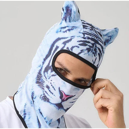 Balaclava 3D Cat Ski Animal Face Mask - Balaclava - Mege Knight - Mad Fly Essentials