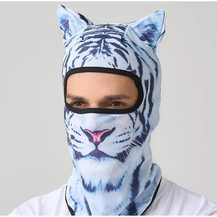 Balaclava 3D Cat Ski Animal Face Mask - Balaclava - Mege Knight - Mad Fly Essentials