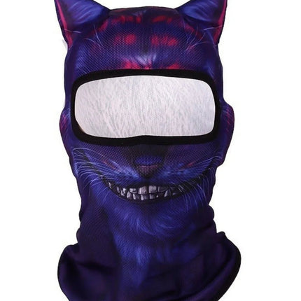 Balaclava 3D Cat Ski Animal Face Mask - Balaclava - Mege Knight - Mad Fly Essentials