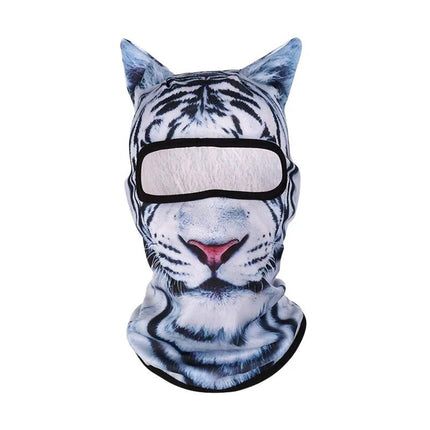 Balaclava 3D Cat Ski Animal Face Mask - Balaclava - Mege Knight - Mad Fly Essentials