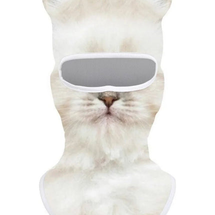 Balaclava 3D Cat Ski Animal Face Mask - Balaclava - Mege Knight - Mad Fly Essentials