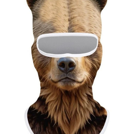 Balaclava 3D Cat Ski Animal Face Mask - Balaclava - Mege Knight - Mad Fly Essentials