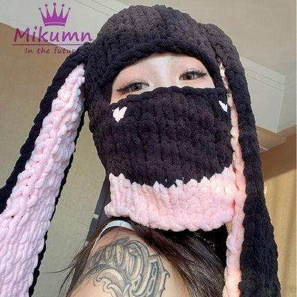 Balaclava Cyberpunk Rabbit Motorcycle Wear Headgear - Balaclava - MoonWest - Mad Fly Essentials