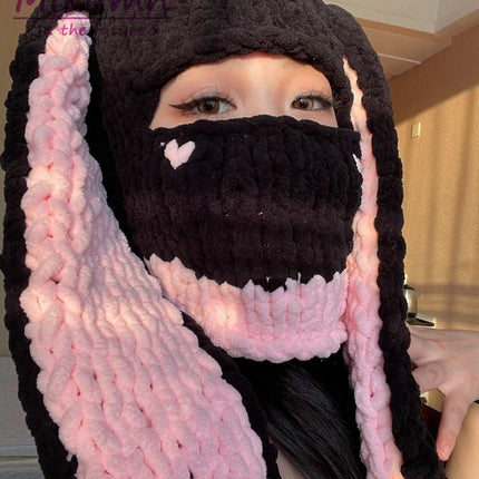 Balaclava Cyberpunk Rabbit Motorcycle Wear Headgear - Balaclava - MoonWest - Mad Fly Essentials