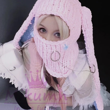 Balaclava Cyberpunk Rabbit Motorcycle Wear Headgear - Balaclava - MoonWest - Mad Fly Essentials