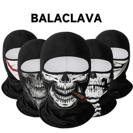 Balaclava Cycling Mask Skull Full Face Windproof Headgear - Balaclava - Mege Knight - Mad Fly Essentials