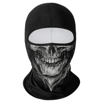 Balaclava Cycling Mask Skull Full Face Windproof Headgear - Balaclava - Mege Knight - Mad Fly Essentials