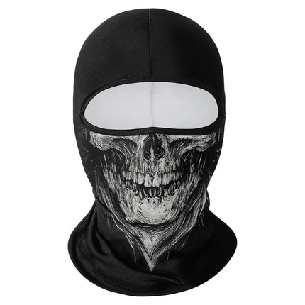 Balaclava Cycling Mask Skull Full Face Windproof Headgear - Balaclava - Mege Knight - Mad Fly Essentials