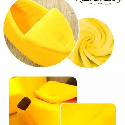 Banana Shaped Home Dog Bed Pet Essentials - Pet Essentials - PetBoss - Mad Fly Essentials