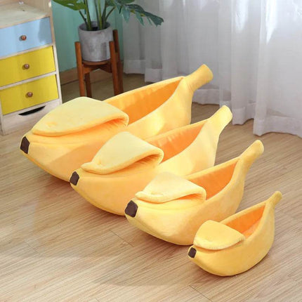 Banana Shaped Home Dog Bed Pet Essentials - Pet Essentials - PetBoss - Mad Fly Essentials
