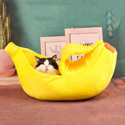 Banana Shaped Home Dog Bed Pet Essentials - Pet Essentials - PetBoss - Mad Fly Essentials