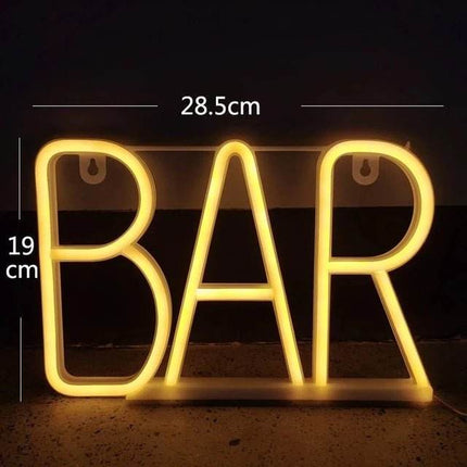 Bar Neon Sign Party LED Night Light - LED Night Light - LEDIT - Mad Fly Essentials