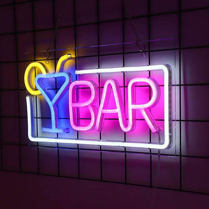 Bar Neon Sign Party LED Night Light - Mad Fly Essentials