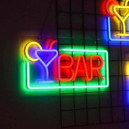 Bar Neon Sign Party LED Night Light - LED Night Light - LEDIT - Mad Fly Essentials