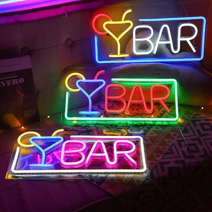 Bar Neon Sign Party LED Night Light - LED Night Light - LEDIT - Mad Fly Essentials
