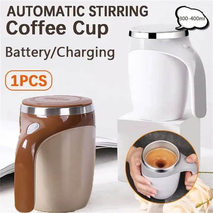 Rechargeable Auto Stirring Coffee Mug – Mad Fly Essentials
