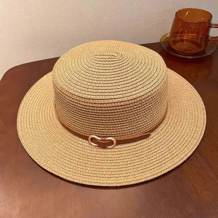 Beach Bags Summer 2pc Straw Hat Set Beach Vacation Tote Bag - Beach Bags - NEAT CULTURE - Mad Fly Essentials
