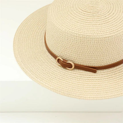 Beach Bags Summer 2pc Straw Hat Set Beach Vacation Tote Bag - Beach Bags - NEAT CULTURE - Mad Fly Essentials