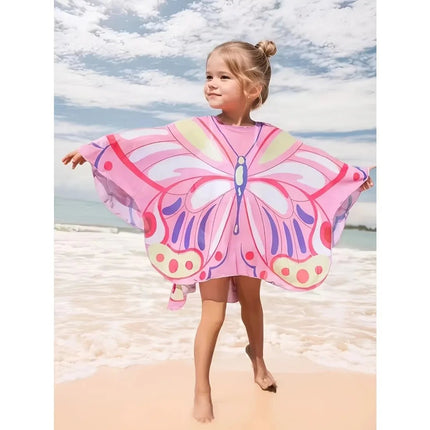 Beach Dress Girl Swim Cover - up Butterfly Wings - Beach Dress - Forefair - Mad Fly Essentials