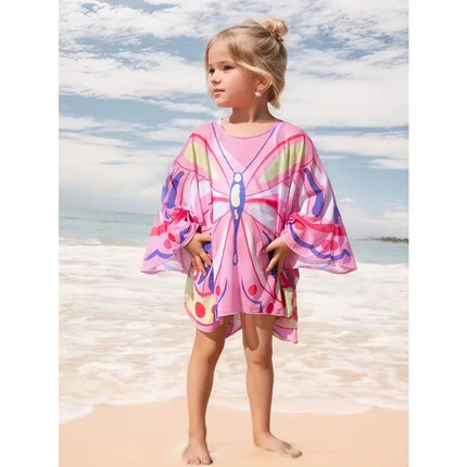 Beach Dress Girl Swim Cover - up Butterfly Wings - Beach Dress - Forefair - Mad Fly Essentials