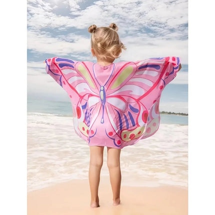 Beach Dress Girl Swim Cover - up Butterfly Wings - Beach Dress - Forefair - Mad Fly Essentials