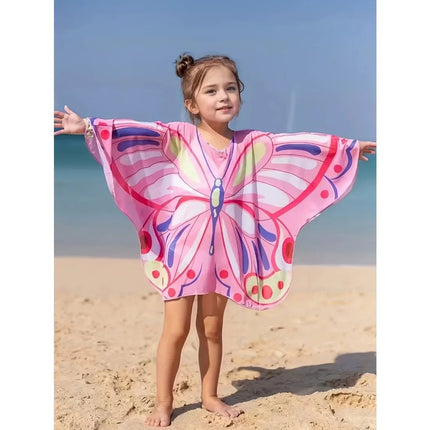 Beach Dress Girl Swim Cover - up Butterfly Wings - Beach Dress - Forefair - Mad Fly Essentials