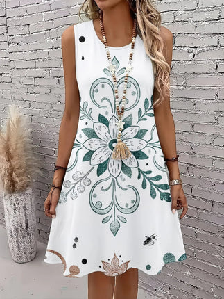 Beach Dress Women Bohemian Hollow Summer Dress - Beach Dress - Boho Girl - Mad Fly Essentials