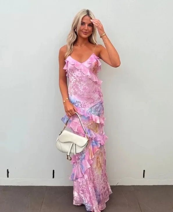 Beach Dress Women Sleeveless Floral Bohemian Dress - Beach Dress - Unizera - Mad Fly Essentials