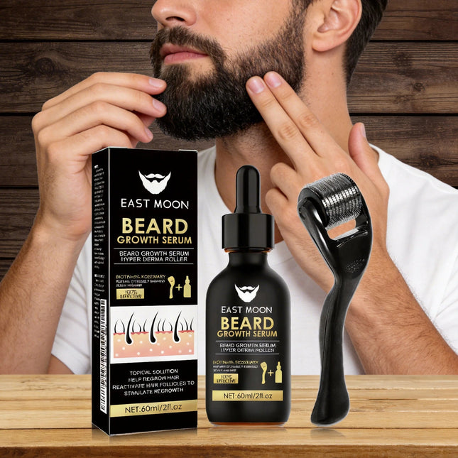 Beard Care 60mL Growth Serum Moisturize Norish Roots Kit - Beard Care - Blue Zoo - Mad Fly Essentials