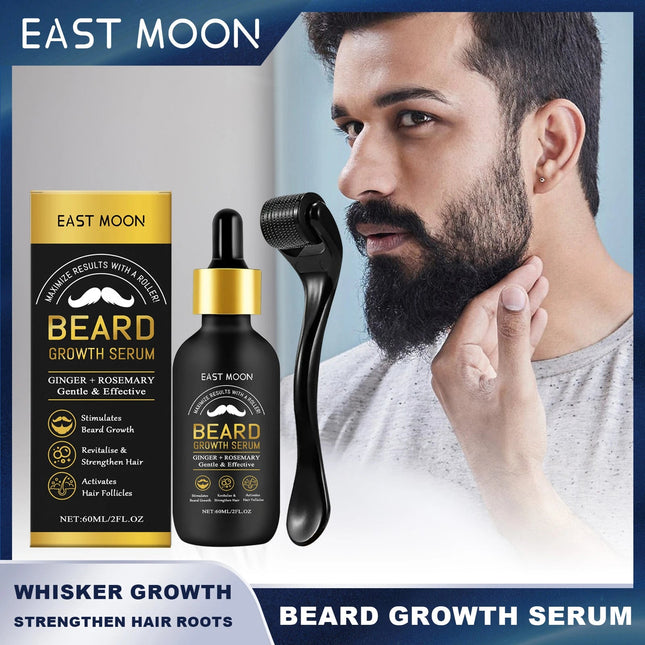 Beard Care 60mL Growth Serum Moisturize Nourish Roots Kit - Beard Care - Blue Zoo - Mad Fly Essentials