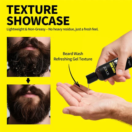 Beard Care Natural Growth Shampoo Beard Care Kit - Beard Care - Beard Biib - Mad Fly Essentials